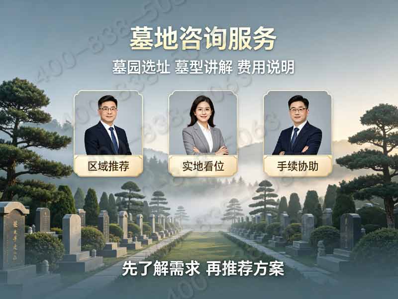 清东陵万佛陵园，不同档次墓地价格对比